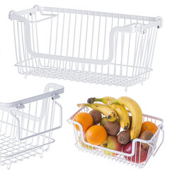 Корзина для фруктов L55, белая цена и информация | Столовые и кухонные приборы | kaup24.ee