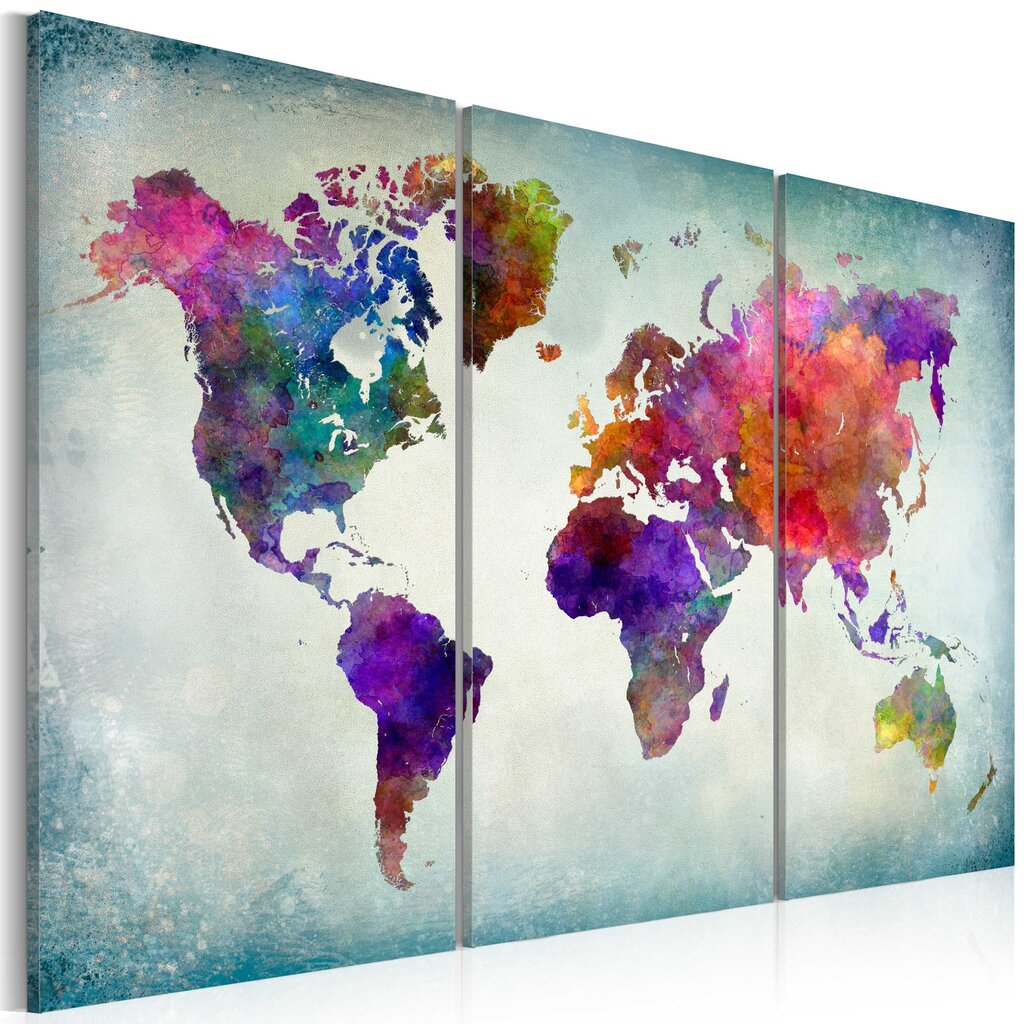 Maal - World in Colors hind ja info | Seinapildid | kaup24.ee