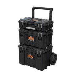 Набор инструментов на колесах ROC Pro Gear 2.0 Mobile System 64,8x47,8x87,2 см цена и информация | Ящики для инструментов, держатели | kaup24.ee