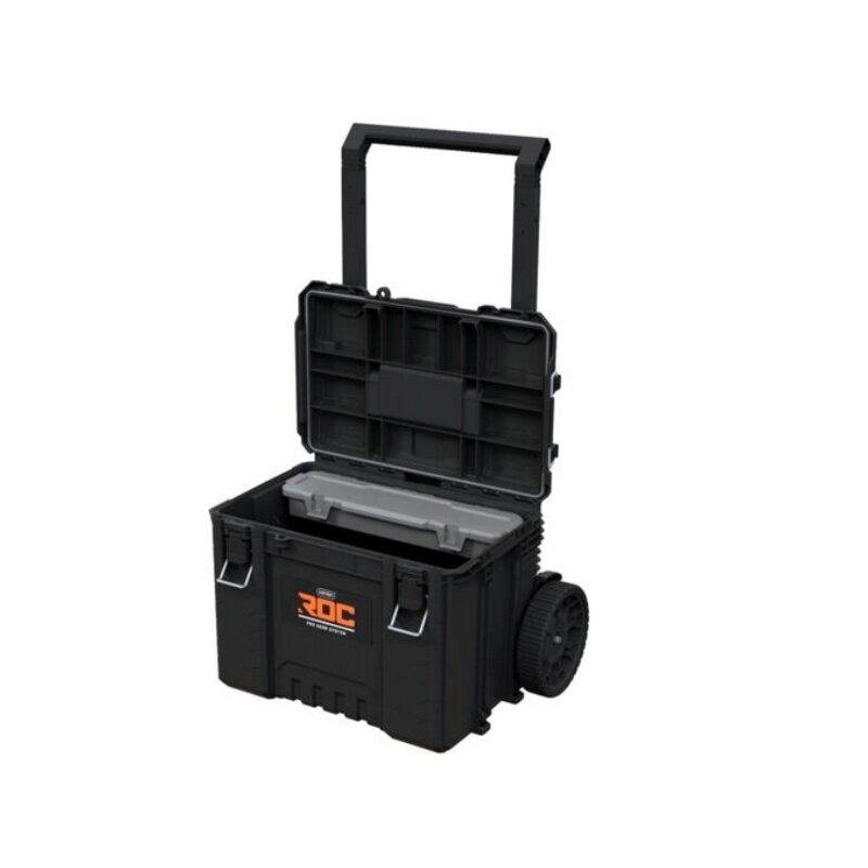 Tööriistakast ratastel ROC Pro Gear 2.0 Mobile System 64,8x47,8x87,2cm hind ja info | Tööriistakastid, tööriistahoidjad | kaup24.ee