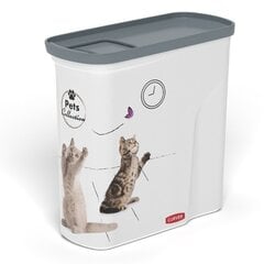 Toidu säilituskonteiner Curver Pet Life Dogs, 2 L цена и информация | Миски, ящики для корма | kaup24.ee