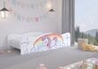 Laste voodi iGlobal Auto Car Bed, Corvetta + madrats 140x70 cm, ükssarvik цена и информация | Lastevoodid | kaup24.ee
