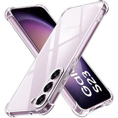 Clin Anti Shock 1,5 мм для Samsung Galaxy A55 5G, прозрачный  цена и информация | Чехлы для телефонов | kaup24.ee