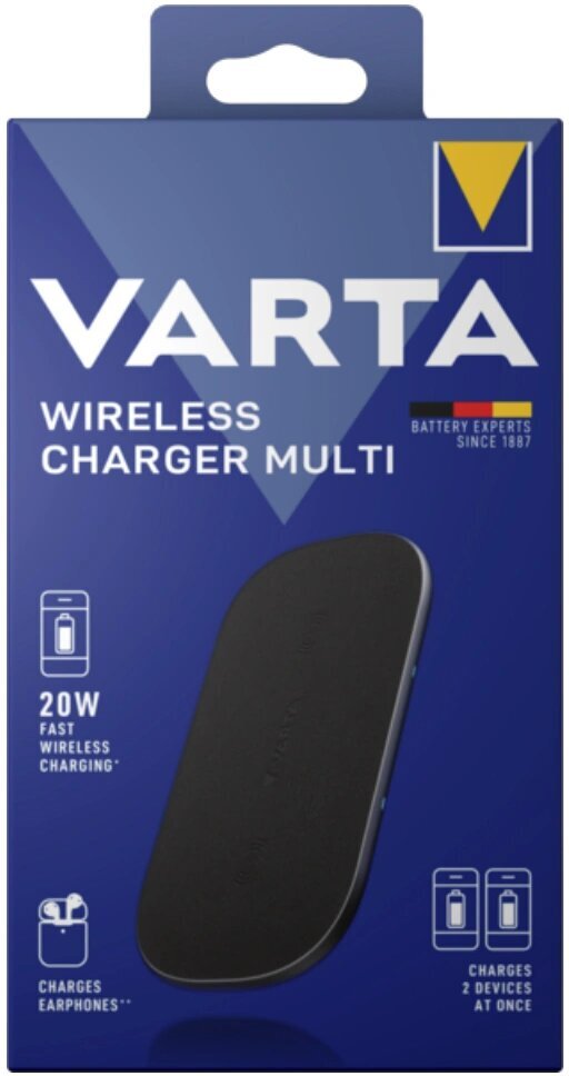 Varta Wireless Charger Multi цена и информация | Mobiiltelefonide laadijad | kaup24.ee