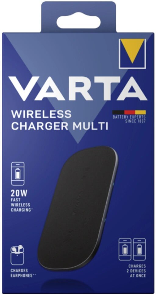 Varta Wireless Charger Multi hind ja info | Mobiiltelefonide laadijad | kaup24.ee