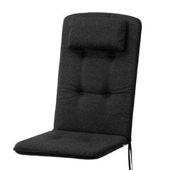 Подушка для кресла Hobbygarden Benita, черная цена и информация | Подушки, наволочки, чехлы | kaup24.ee