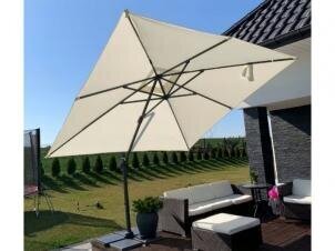 Зонтик Roma 3x3 м цена и информация | Зонты, маркизы, стойки | kaup24.ee