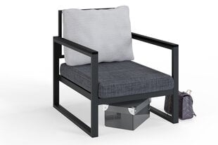 Складной обеденный стул, серый цена и информация | Садовые стулья, кресла, пуфы | kaup24.ee