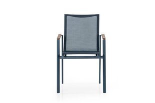Садовый стул Bella, серый цена и информация | Садовые стулья, кресла, пуфы | kaup24.ee