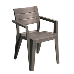 Садовый стул Julie, бежевый цена и информация | Садовые стулья, кресла, пуфы | kaup24.ee