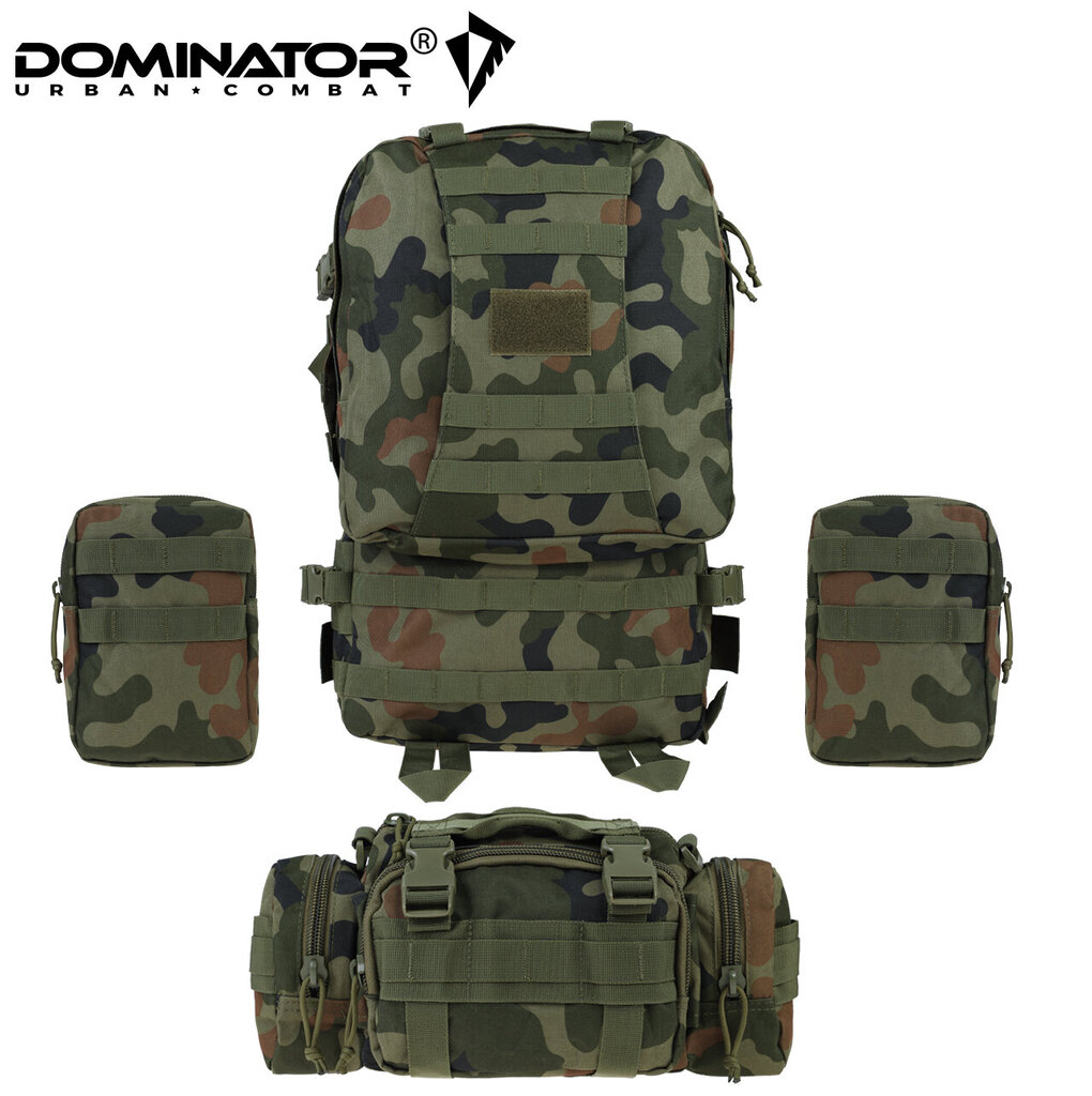 Meeste seljakott Dominator Urban Combat Superpack Kamuflaaž WZ.93 цена и информация | Spordikotid, seljakotid | kaup24.ee