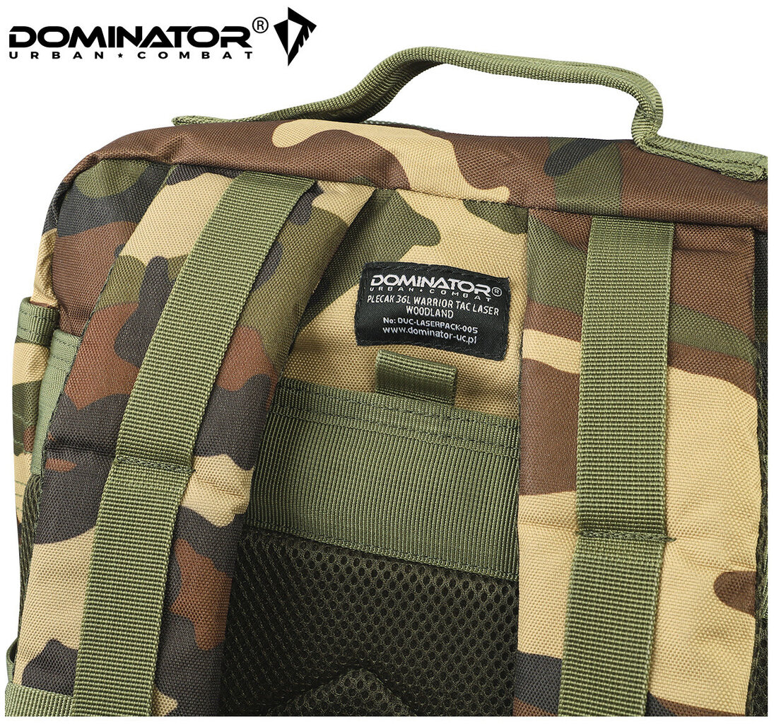 Meeste seljakott Dominator Urban Combat Warrior TAC Woodland hind ja info | Spordikotid, seljakotid | kaup24.ee