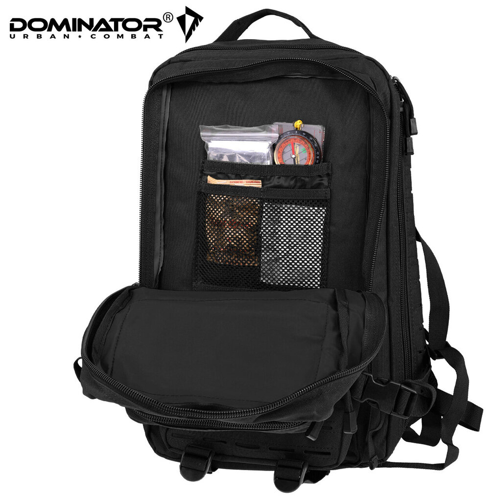 Meeste matkakott Dominator Urban Combat Warrior TAC Must hind ja info | Spordikotid, seljakotid | kaup24.ee