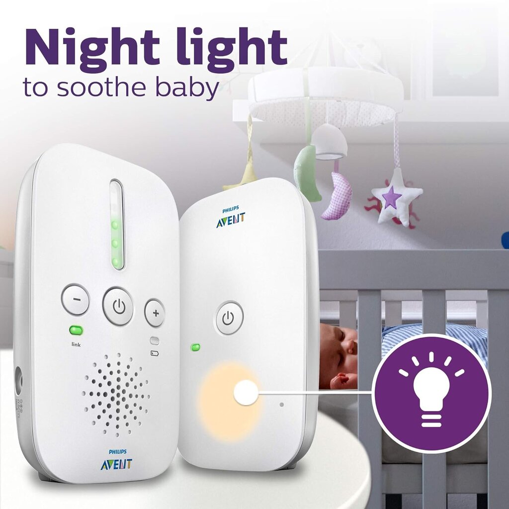 Philips Avent Audio SCD502 mobiilne beebimonitor hind ja info | Beebimonitorid | kaup24.ee