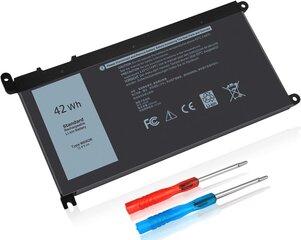 Аккумулятор NinjaBattpro 42 Втч WDXOR 11,4 В для Dell Inspiron цена и информация | Аккумуляторы для ноутбуков | kaup24.ee