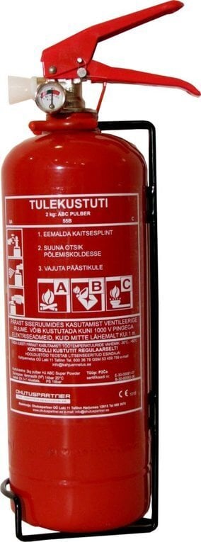 Tulekustuti manomeetriga Abc 4903, 2kg цена и информация | Lisaseadmed | kaup24.ee