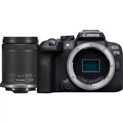 Рефлекс-камера Canon R10 + RF-S 18-150mm IS STM цена и информация | Цифровые фотоаппараты | kaup24.ee
