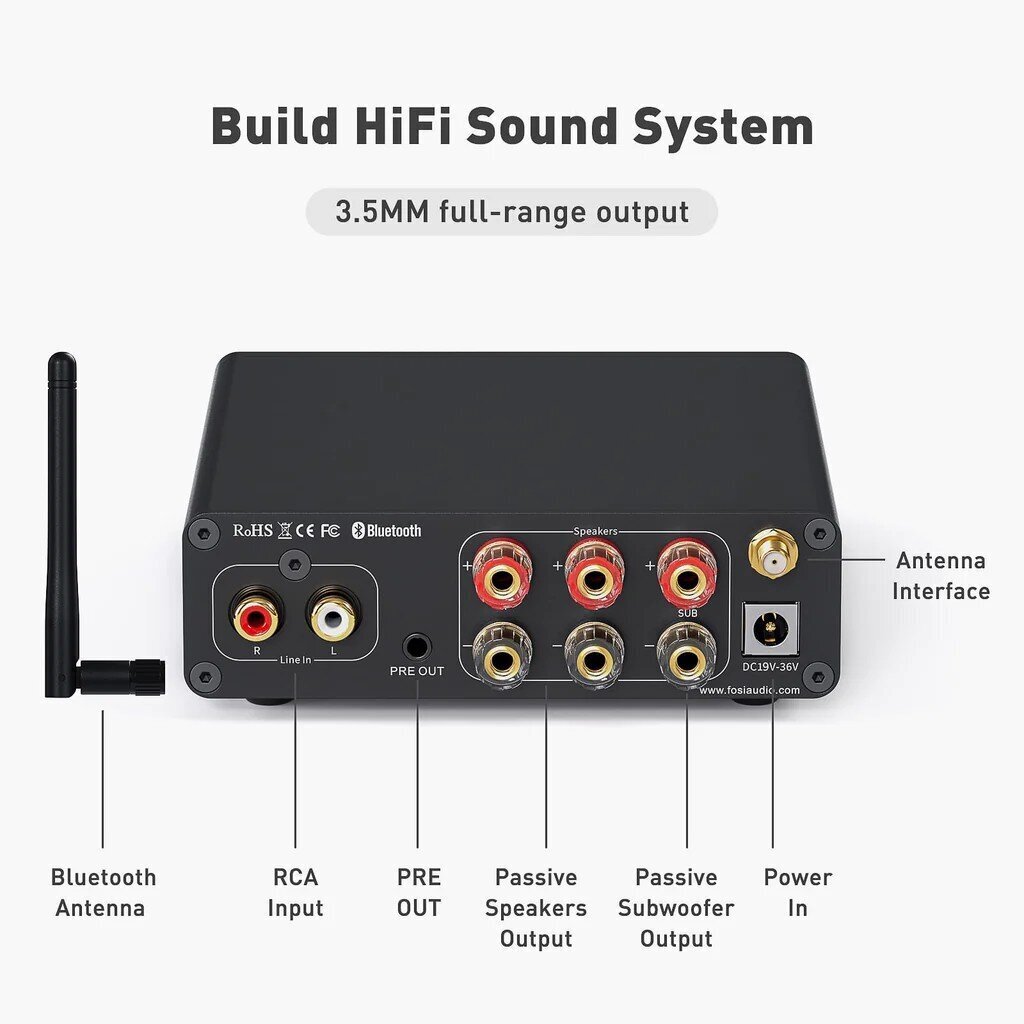 Fosi Audio BT30D Pro цена и информация | Muusikakeskused | kaup24.ee
