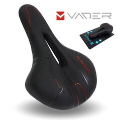 Jalgratta sadul Vader MTB BREATH 2.0, 270 x 160mm цена и информация | Седла для велосипедов и чехлы на сиденья | kaup24.ee