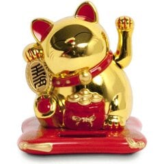 Lucky Kitty dekoratiivfiguur Maneki Neko, 10,5 cm hind ja info | Sisustuselemendid | kaup24.ee