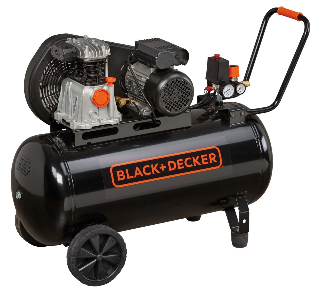 Õhukompressor Black&Decker BD320/100-3M, 100 L цена и информация | Kompressorid | kaup24.ee