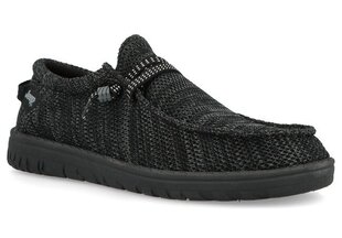 Jalanõud meestele Jeep Samoa Wallabee knit, must цена и информация | Кроссовки для мужчин | kaup24.ee