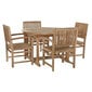 Laua ja toolide komplekt DKD Home Decor 5-osaline цена и информация | Söögilauakomplektid | kaup24.ee