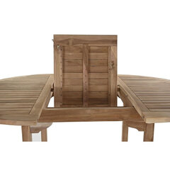 Стол и 4 стула DKD Home Decor, зеленый Тик (120 x 120 x 75 см) (5 шт.) цена и информация | Комплекты мебели для столовой | kaup24.ee