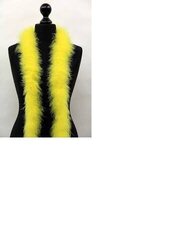 Marabu suled 180 cm, kollane hind ja info | Karnevali kostüümid | kaup24.ee