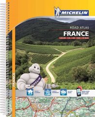 France -A4 Tourist & Motoring Atlas 10th Edition цена и информация | Путеводители, путешествия | kaup24.ee