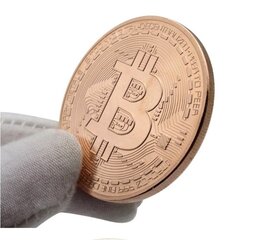 Suveniirmünt BitCoin hind ja info | Muud kingitused | kaup24.ee