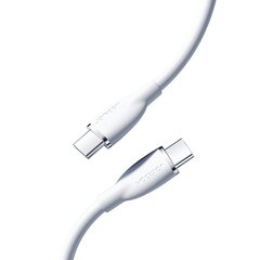 USB кабель Joyroom SA29-AC3 USB to USB-C 3A 2.0m белый цена и информация | Кабели для телефонов | kaup24.ee