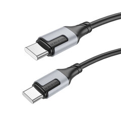 USB кабель Borofone BX101 USB-A to USB-C 1.0m черный цена и информация | Кабели для телефонов | kaup24.ee