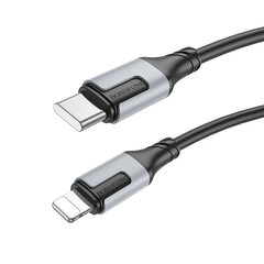 USB кабель Borofone BX101 USB-A to USB-C 1.0m черный цена и информация | Borofone 43757-uniw | kaup24.ee