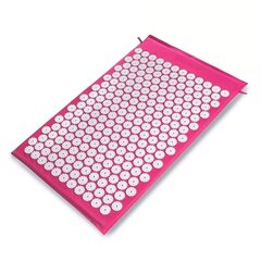 Акупрессурный массажный коврик MM-002 розовый цена и информация | Аксессуары для массажа | kaup24.ee