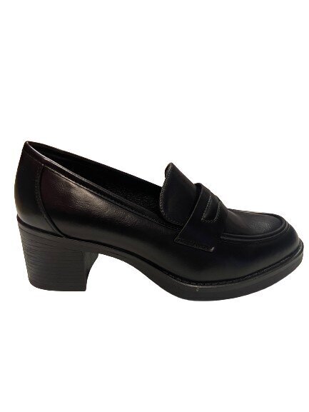 Kõrge kontsaga kingad naistele Super Mode, must цена и информация | Naiste kingad | kaup24.ee
