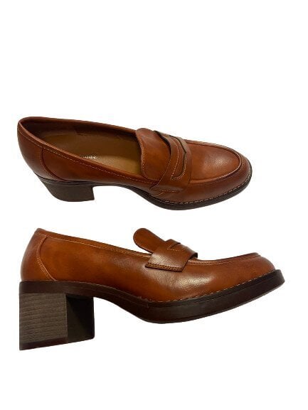 Kõrge kontsaga kingad naistele Super Mode, pruun hind ja info | Naiste kingad | kaup24.ee