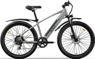 Электровелосипед GUNAI GN27, 27,5", серый, 750 Вт, 10,4 Ач цена и информация | Электровелосипеды | kaup24.ee