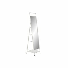 Стоящее зеркало DKD Home Decor Зеркало Металл Белый Loft (39 x 40 x 160 cm) цена и информация | Подвесные зеркала | kaup24.ee