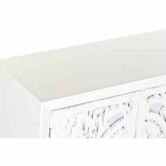 Puhvetkapp DKD Home Decor Valge Peegel Kuusk MDF (80 x 35 x 102 cm) цена и информация | Комоды | kaup24.ee