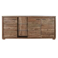 Устройство DKD Home Decor Коричневый Стеклянный древесина акации (175 x 40 x 78 cm) цена и информация | Комоды | kaup24.ee