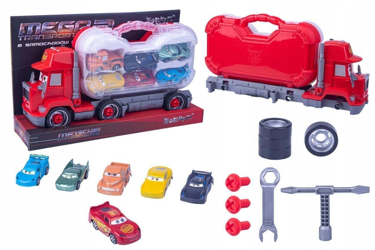 Laste veoauto Tööriistadega цена и информация | Poiste mänguasjad | kaup24.ee