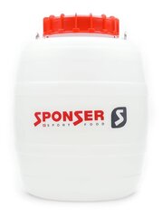 Joogivaat Sponser, valge, 15 L hind ja info | Muud jalgratta tarvikud | kaup24.ee
