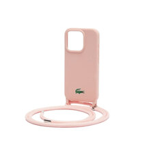Оригинальный чехол LACOSTE, твердый силиконовый шнур LCHCP15LSCCRLP для iPhone 15 Pro Light Pink, розовый цена и информация | Чехлы для телефонов | kaup24.ee