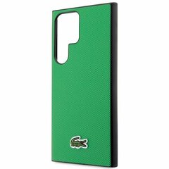 Оригинальный жесткий чехол LACOSTE Iconic Petit Pique MagSafe LCHMS24LPVCK для Samsung Galaxy S24 Ultra, черный цена и информация | Чехлы для телефонов | kaup24.ee