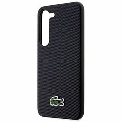 Оригинальный жесткий чехол LACOSTE Iconic Petit Pique MagSafe LCHMS24LPVCK для Samsung Galaxy S24 Ultra, черный цена и информация | Чехлы для телефонов | kaup24.ee