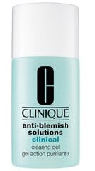 Näogeel Clinique Anti-Blemish Solutions Clinical naistele 30 ml цена и информация | Сыворотки для лица, масла | kaup24.ee