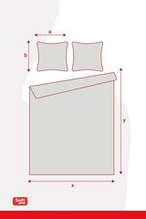 Комплект постельного белья 160х200 см, подушка 70х80 см, 3 предмета. цена и информация | Постельное белье | kaup24.ee