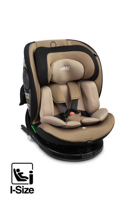 Turvahäll Caretero Mokki I-Size, 0-36 kg, beige hind ja info | Turvatoolid | kaup24.ee