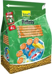 Корм для рыб Tetra Pond Pellets, 4 л цена и информация | Корм для живой рыбы | kaup24.ee